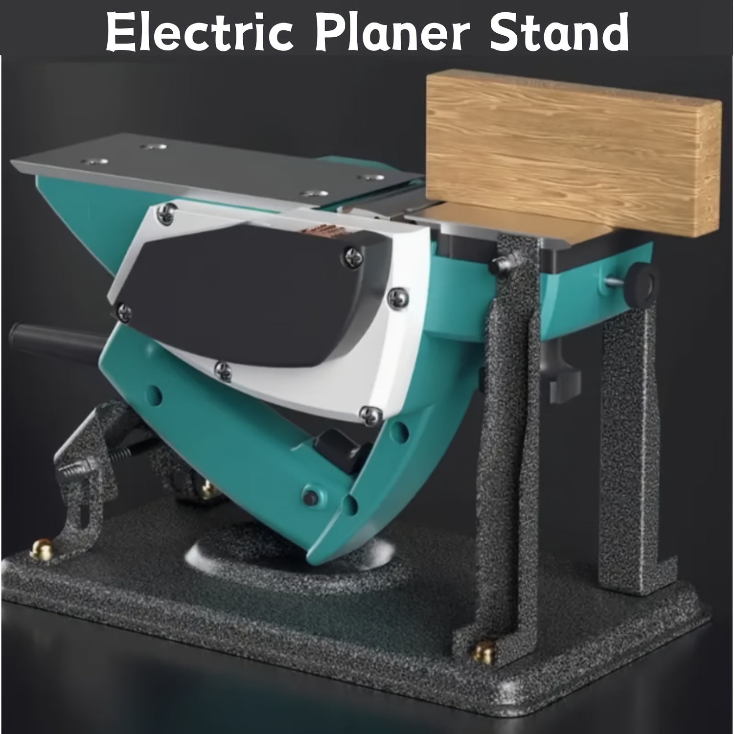 E-shop Flip Planer Inverted Stand, Holzbearbeitung Poliermaschine Inverted Stand, Heavy-Duty Metall Fixierungsbasis, Robuste und Stabile Basis, Bequeme