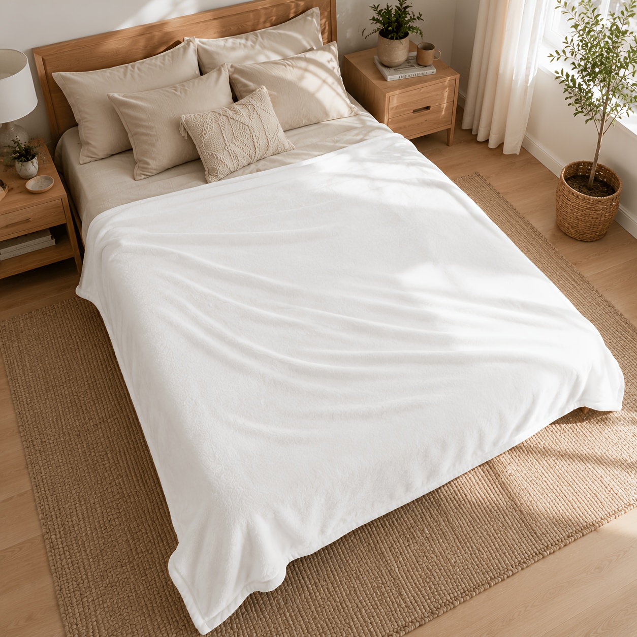 TEMU Personalized Photo Custom Blanket, 9-sheet Photo Puzzle Custom Blanket, Artistic Illustration Style Soft And Thin Sofa Bed Blanket, Birthday