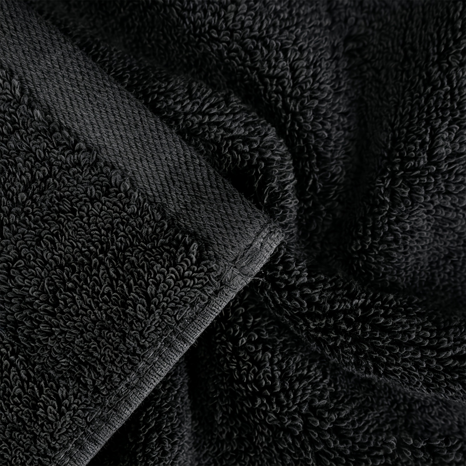Image of 12pcs Set Of Salon Towels, , 550gsm Thick And Absorbent, Hairdressing-specific Towels, 50 X 100 Cm Or 30 X 50 Cm, Quick-drying Salon Hair Towels, Non-bleachable