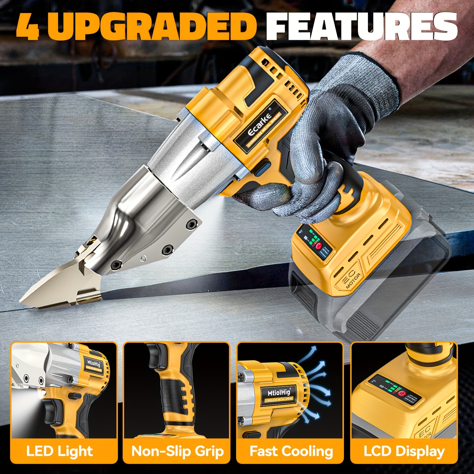 Sheet Metal Cutter Drill Attachment Sheet Metal Cutter Metal Cutter For ...
