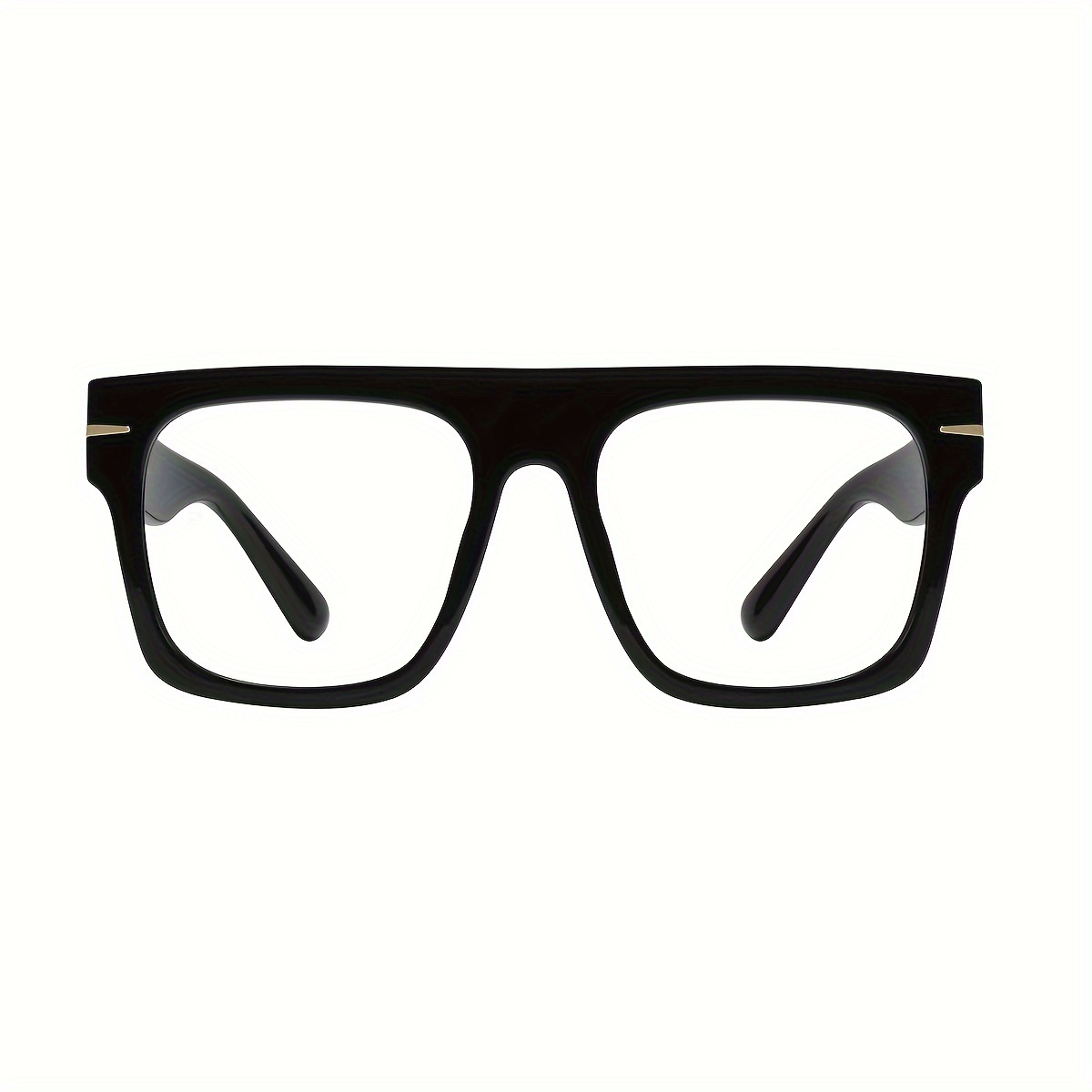 

Tr90 Frame Sports - Durable Full Frame Black Eyeglasses, Non-prescription Decorative Plain Glasses - Ft0301-01 Style