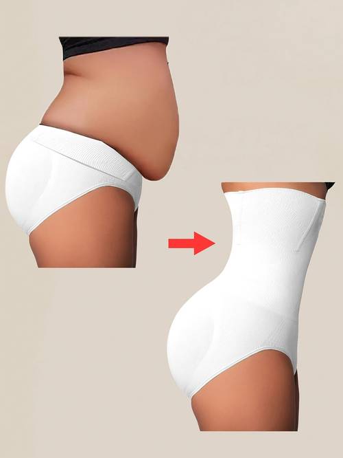 womens high waist tummy control lift panties tummy flattening and enhancement adjustable breathable casual shapewear seamless design durable stretch fabric