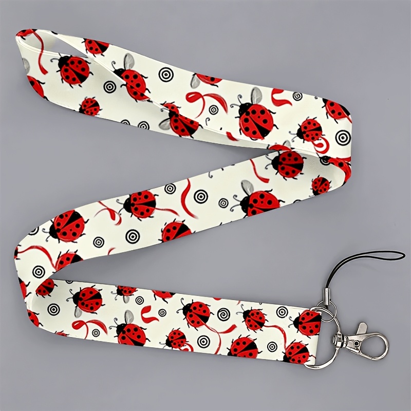 TEMU Cordón con estampado de 2D de 1 estilo con soporte para teléfono y - y , para , oficinistas, porta teléfonos y credenciales, portátil para