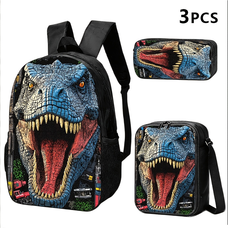 TEMU Printed Design - Not Textured 1pc/2pcs/3pcs 2d Printed With Realistic Blue Print; , Wild Design For Trendy Adults In Commuting, Travel, Daily