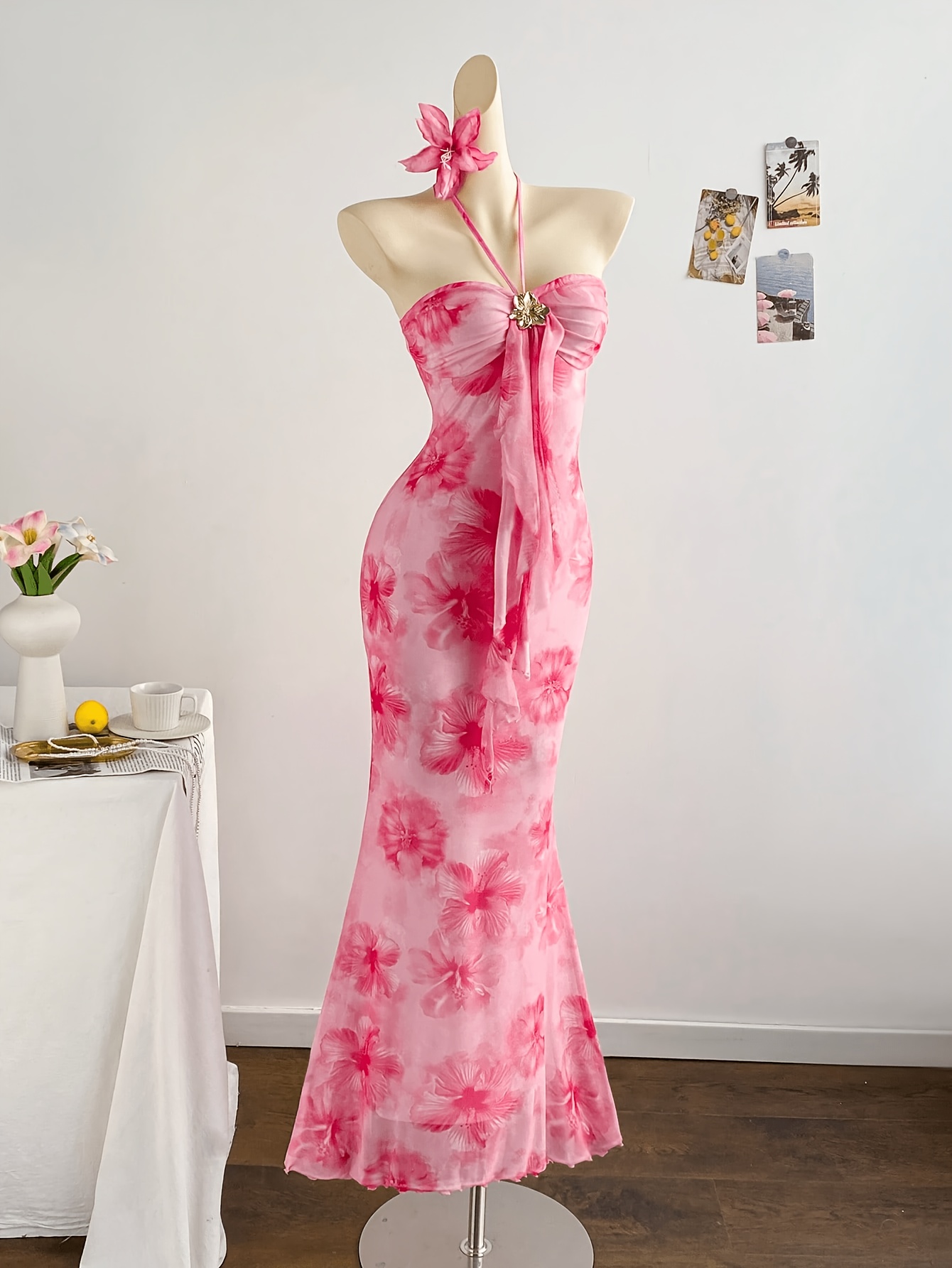 hawaii dresses sold on Temu Canada