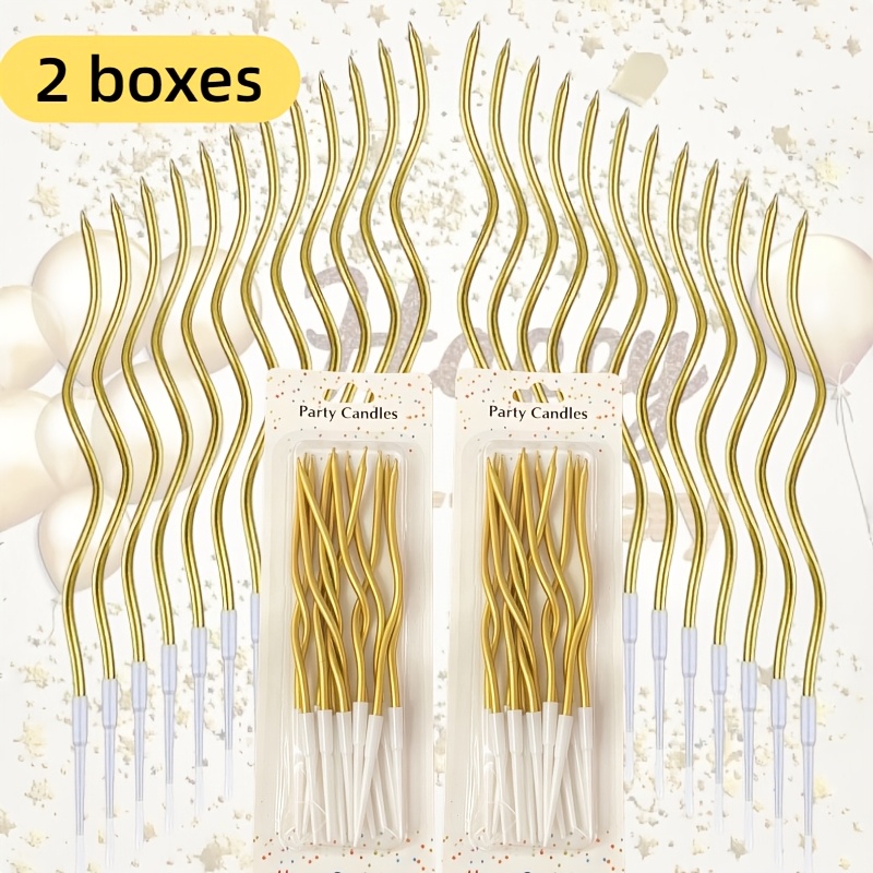 2 Boxes Of Curved Decoration Inserts, Suitable For Birthday, Anniversary, And Wedding Party Decorations，halloween，christmas