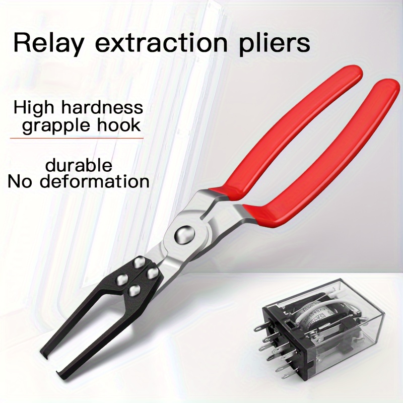 

1pc, Car Relay Pull Pliers Pull Remover Fuse Pull Relay Pull Pliers Removal Manual Auto Repair Tool