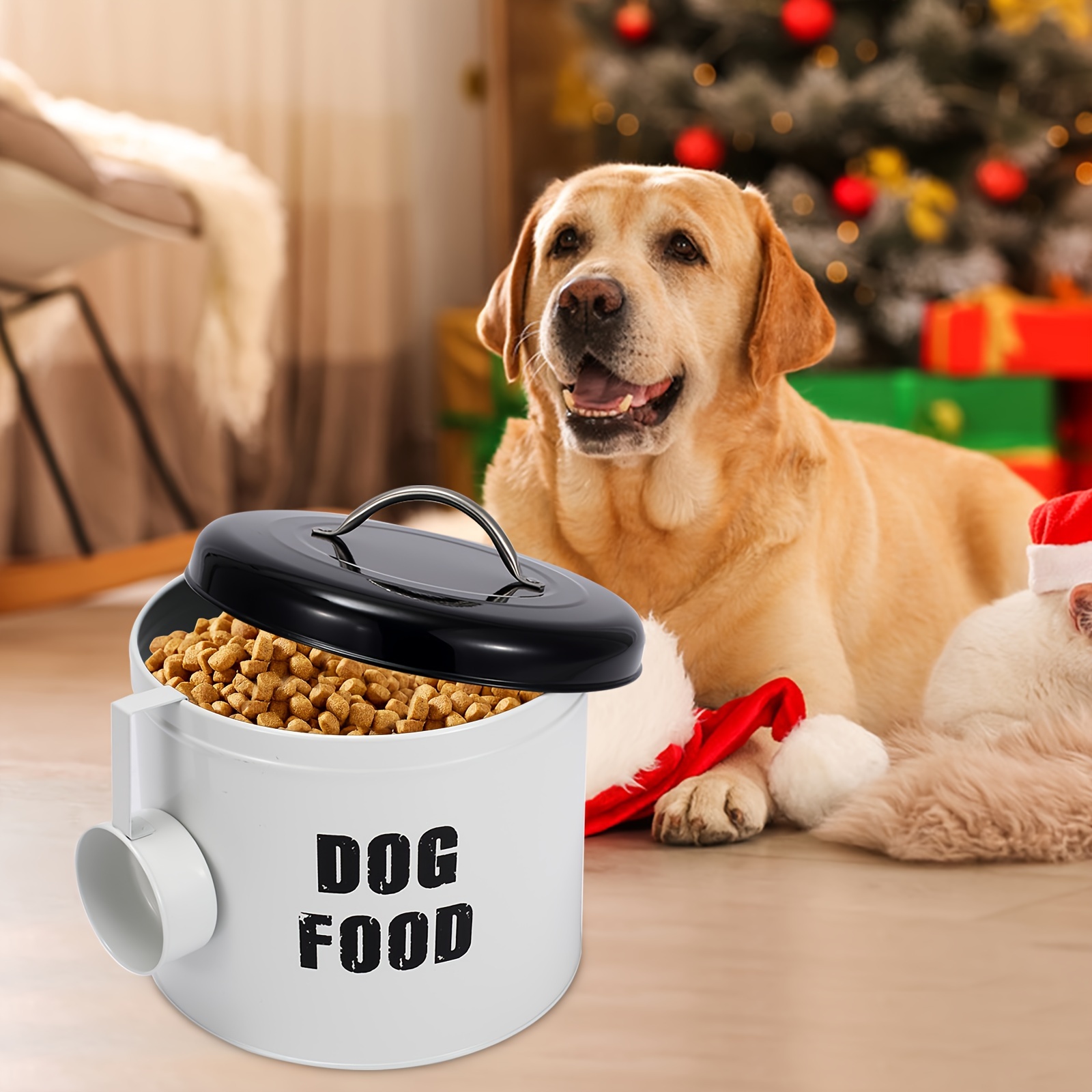 Dog Food Storage Container Metal Pet Food Storage Containers Temu