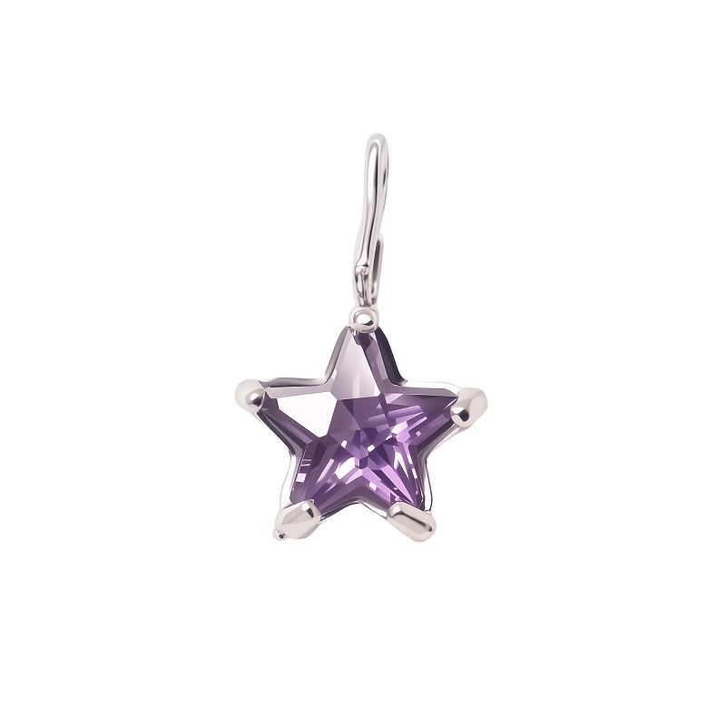 Star-Shaped Zirconia Pendant for Back-To-School Season