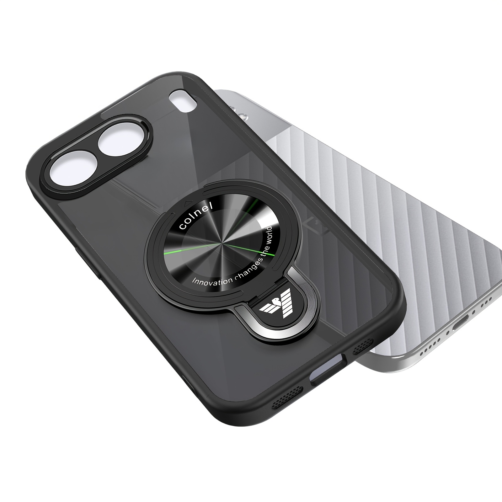 TEMU Phone Case: Suitable For Oneplus Nord 4/nord 5 Phone Case, U-shaped Bracket, Matte Anti-slip, Lens Height Protection