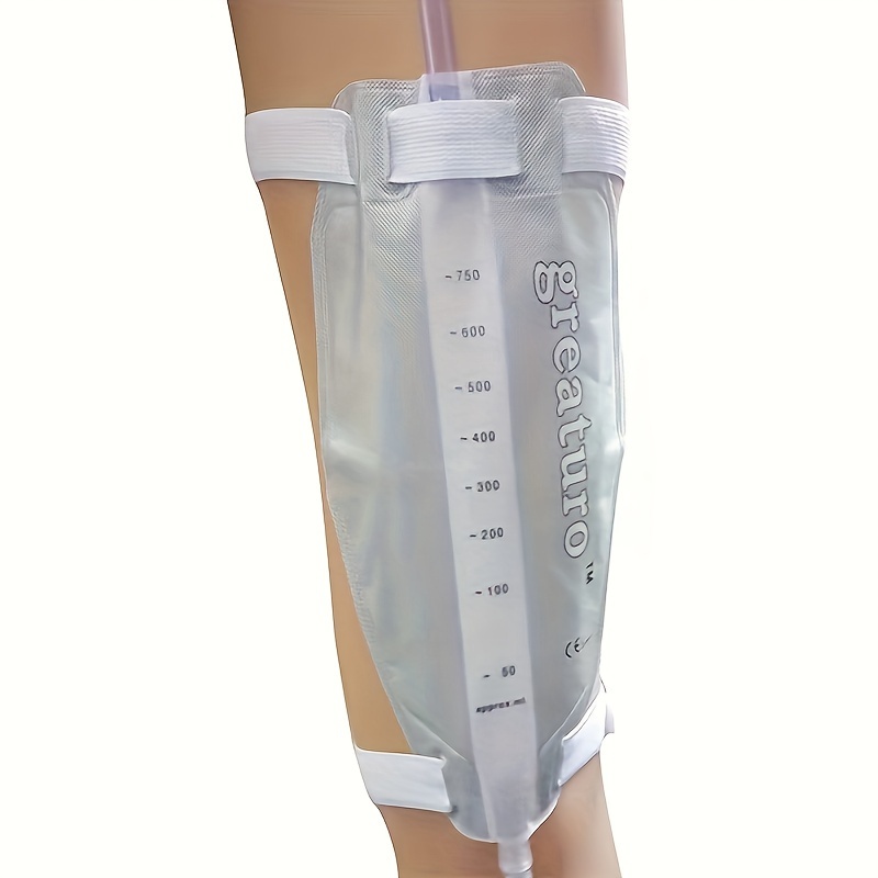 Silicone Connector Urine Collection Bag For Men, Elderly Bedridden Leak  Proof Device For Incontinence, Adult Urinary Catheter, Female Urine Bag
