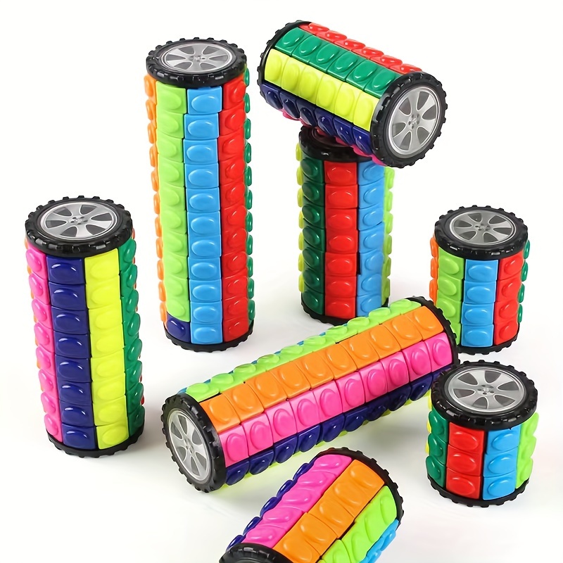 

1pc Puzzle Three-dimensional Magic Tower Corn Cube Cylinder