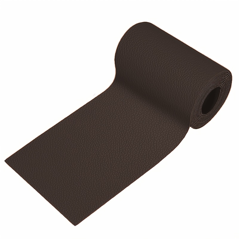 TEMU Cinta autoadhesiva de reparación de cuero PU de 3 x 60 pulgadas, adecuada para manualidades de bricolaje, pegatinas decorativas y reparación de