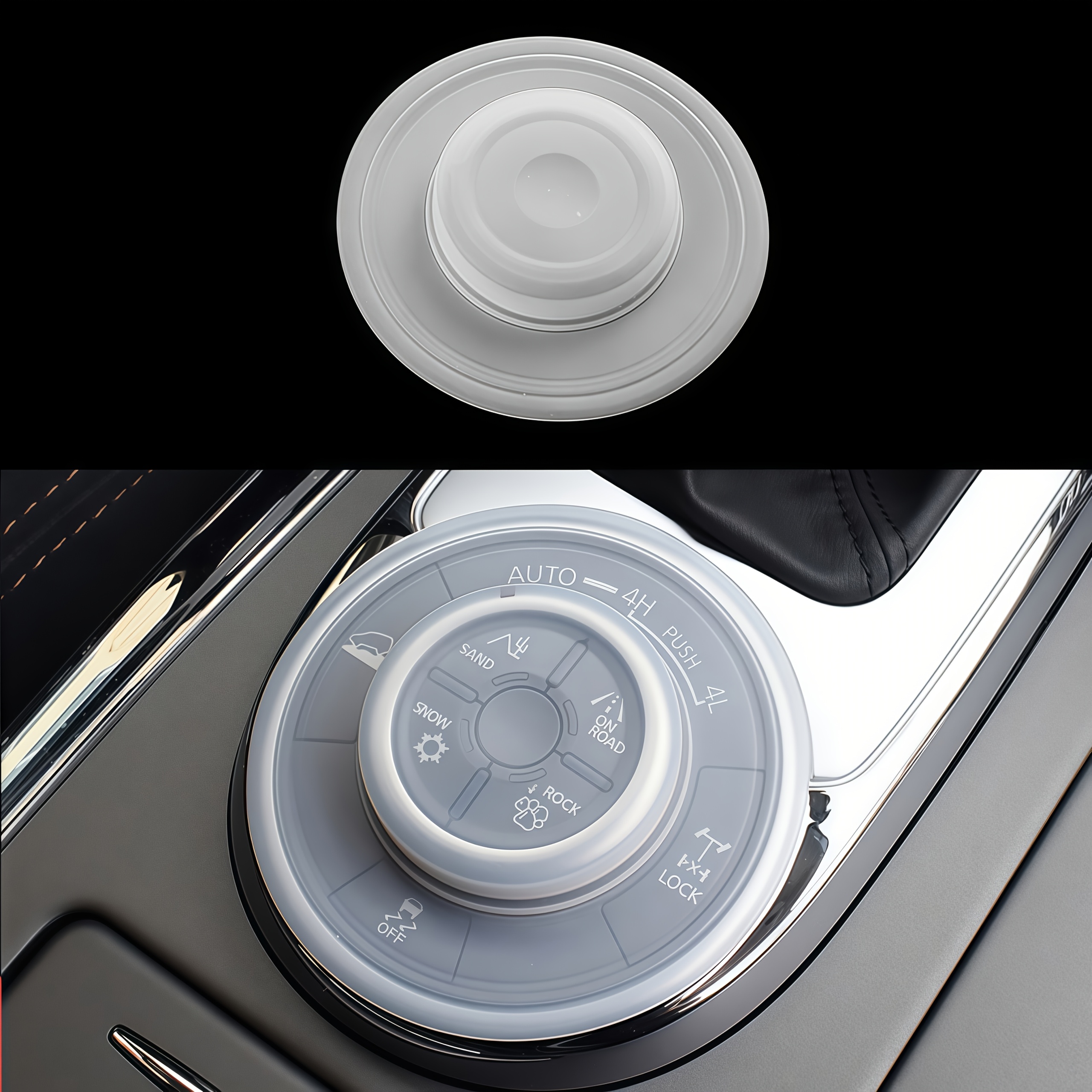 1  cover for 2010 2023 for nissan patrol y62 control knob driving mode adjustment button cap
