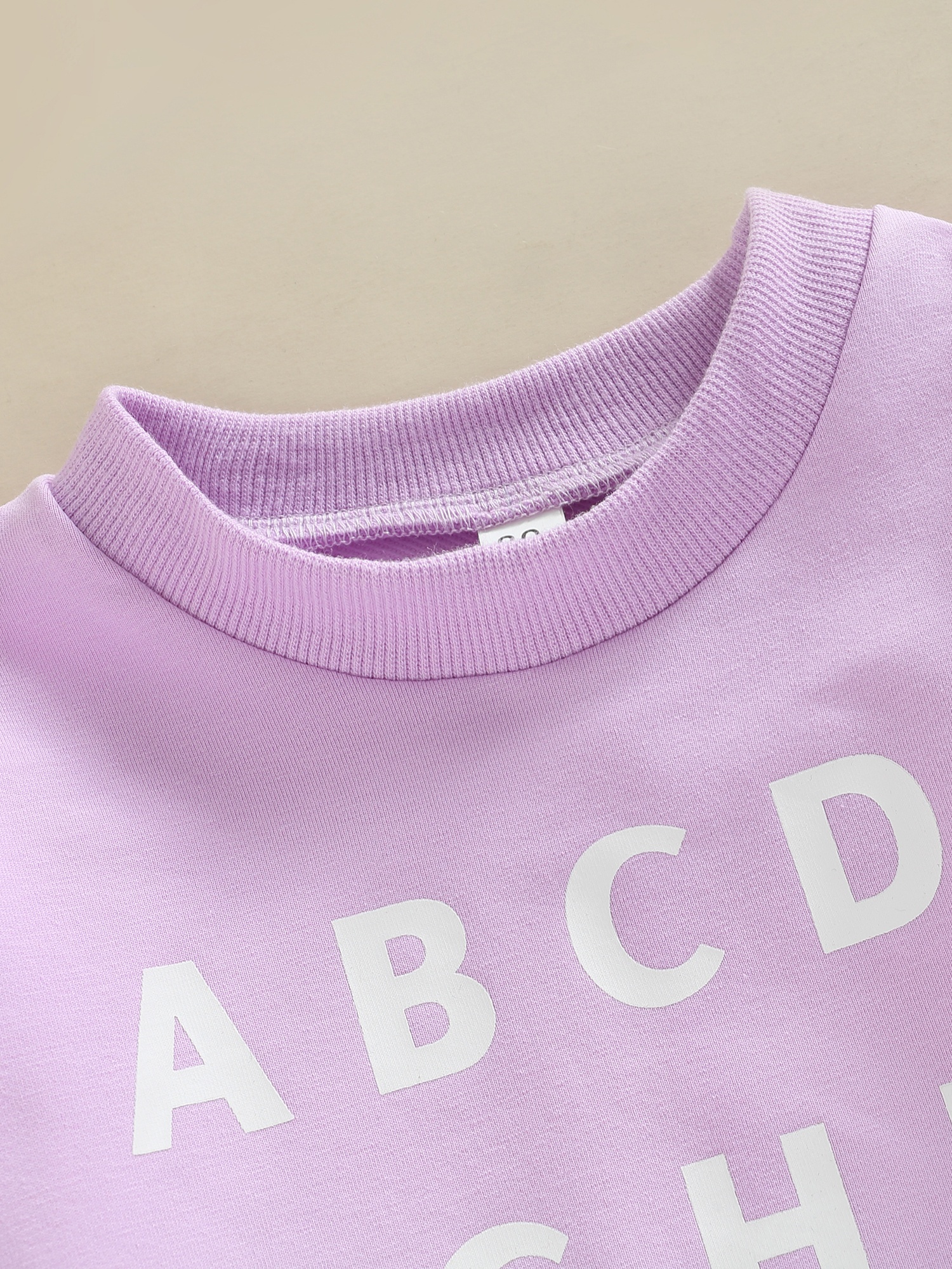 Toddler Valentine's Day Letter Sweatshirt Long Sleeve Pullover