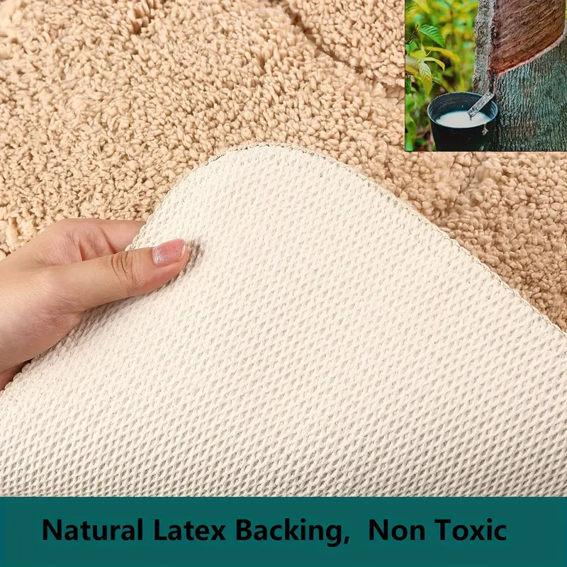 super soft water absorbnet microfiber bathroom rugs shower bath mats for bathroom non slip machine washable Product details 4