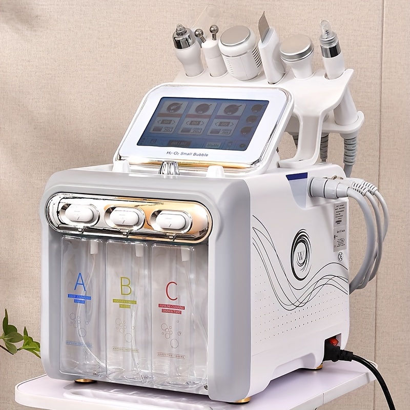 

6-in-1 H2o2 Beauty Skin Cleansing Water Surface Machine Facial Care Machine Home Multi Functional Beauty Device