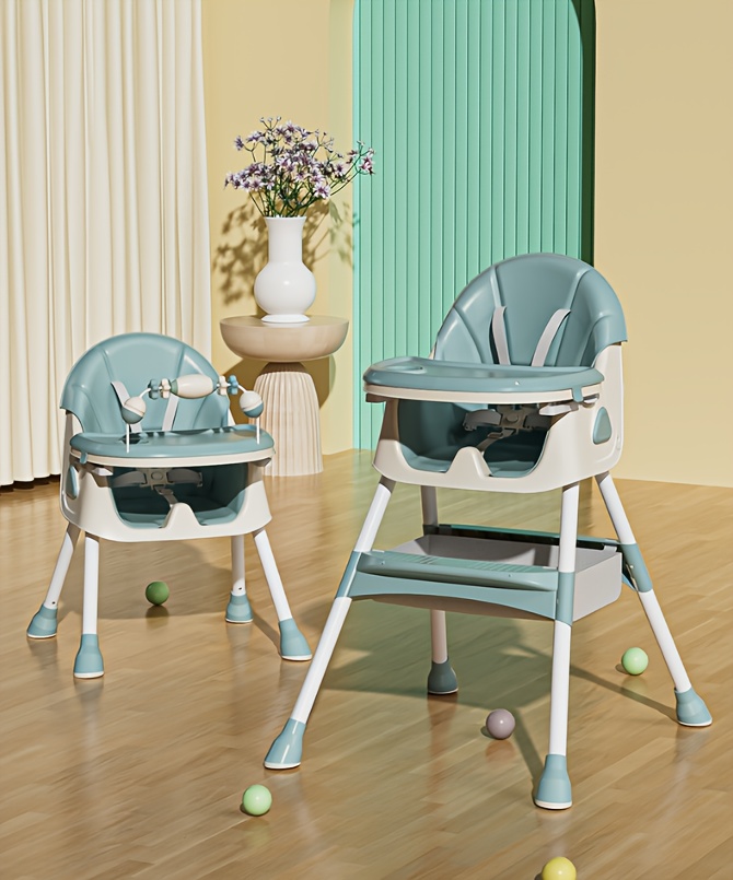 Modern high chair for stylish dining