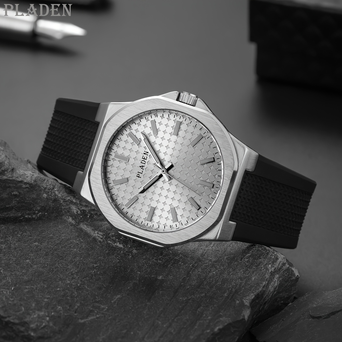 Classic Brand Watch with Versatile Star Element, Unisex
