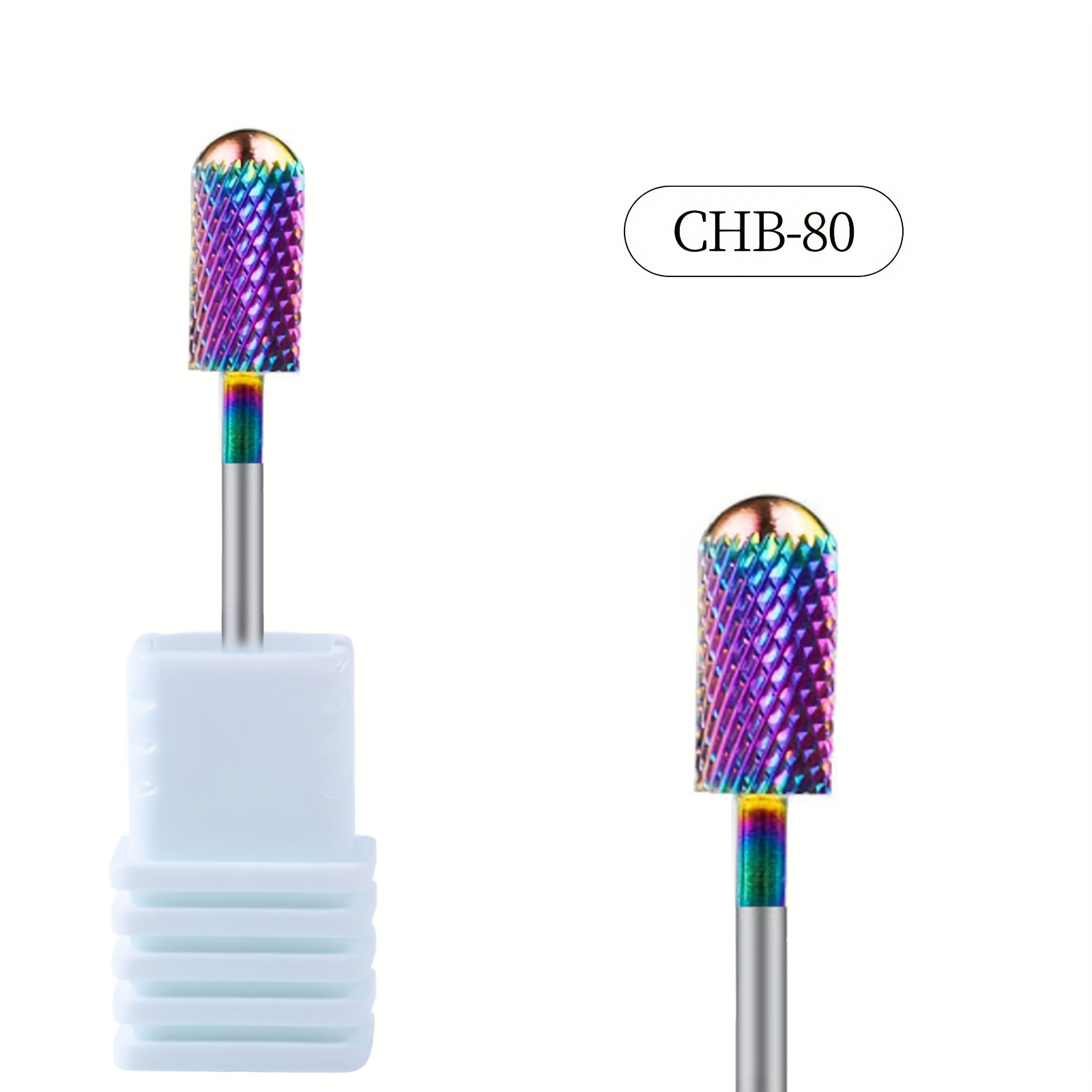 2025 New Nail Art Electroplated Steel Alloy Grinding Head, -coated Grinding Head For Nail Grinder Accessories
