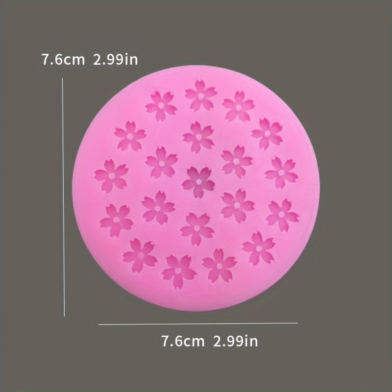 1pc, 20-hole Shaped Chocolate Flip Cake Decorative Baking Tool