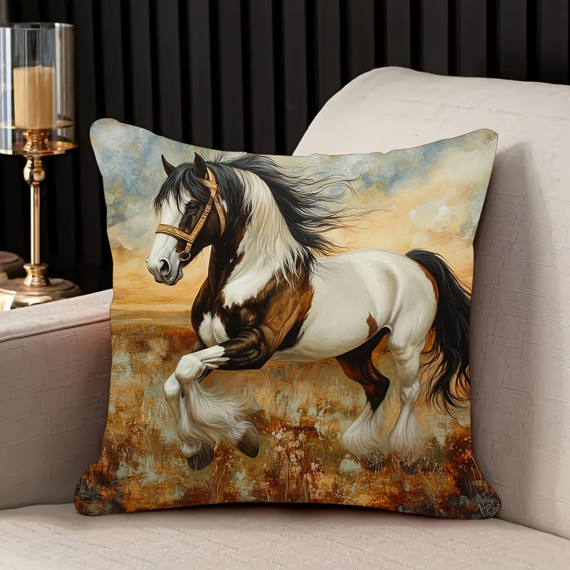 

18x18 - Polyester, Zip , For & Bedroom Decor