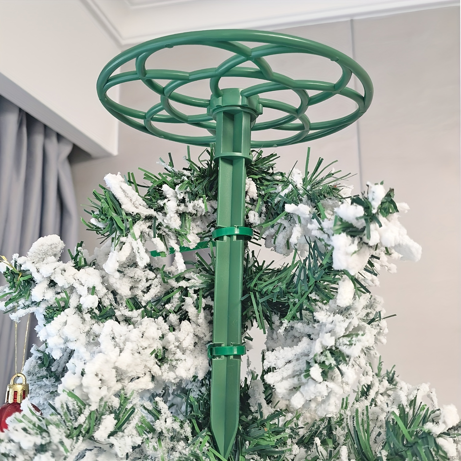 

Universal Christmas Tree Topper Stand, , Plastic, For All Base Tree Types, Tree Decor Support, Tree Topper Base Holder