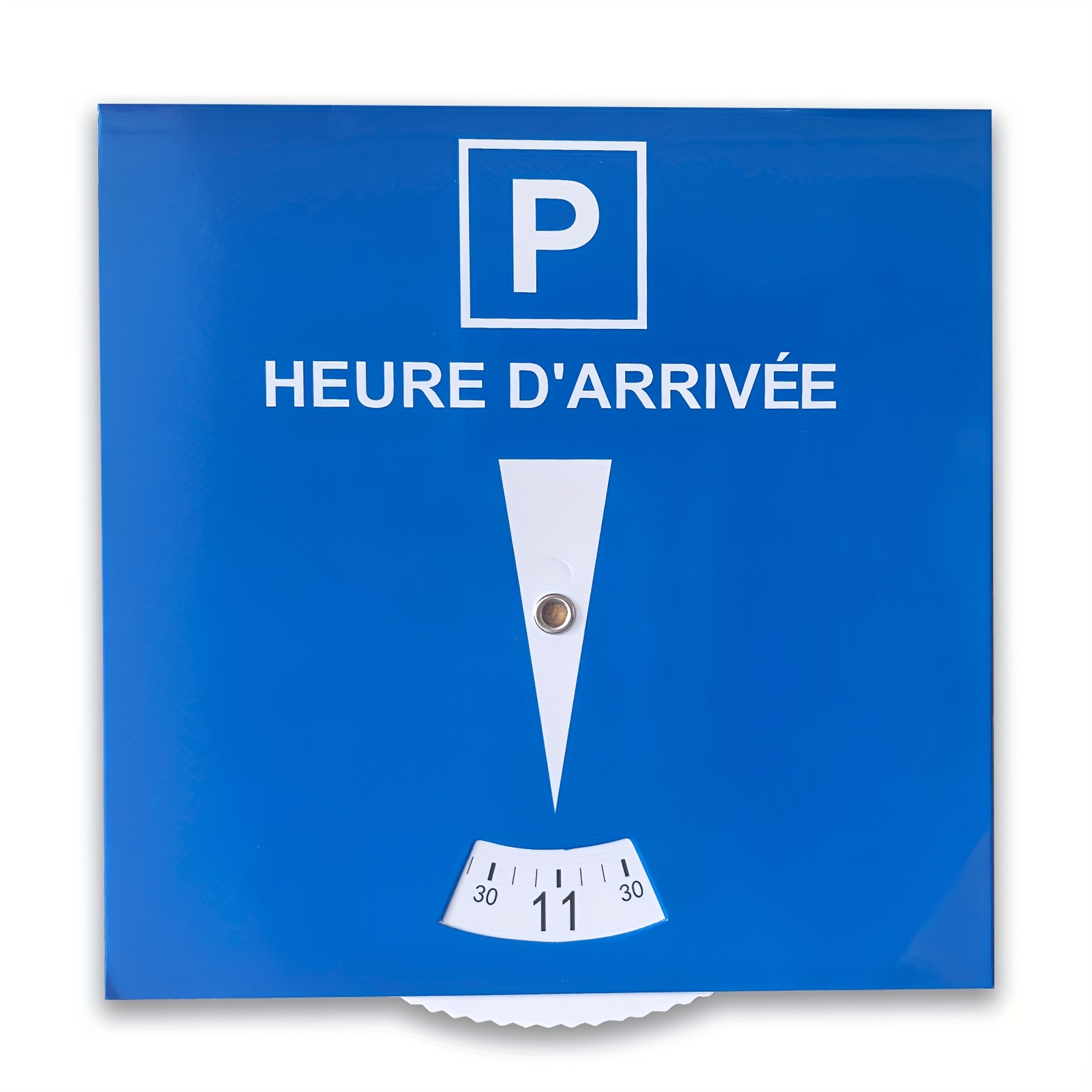 TEMU 1pc Blue Parking Disks | Paper Parking Permits With "p" Symbol And Measurement Marks, Suitable For All Vehicles