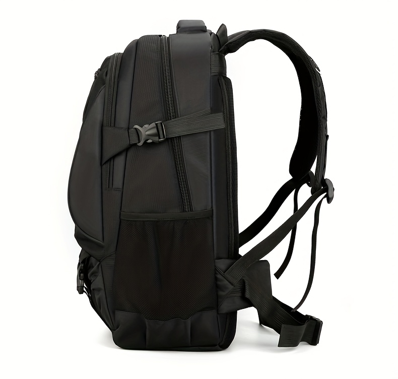 Two Models Available: 17.17gal and 22.45gal Men's Travel Backpacks, Large-capacity Carry-on Luggage Bags Compliant with Airline Regulations, Durable and Wear-resistant Oxford Fabric Backpacks