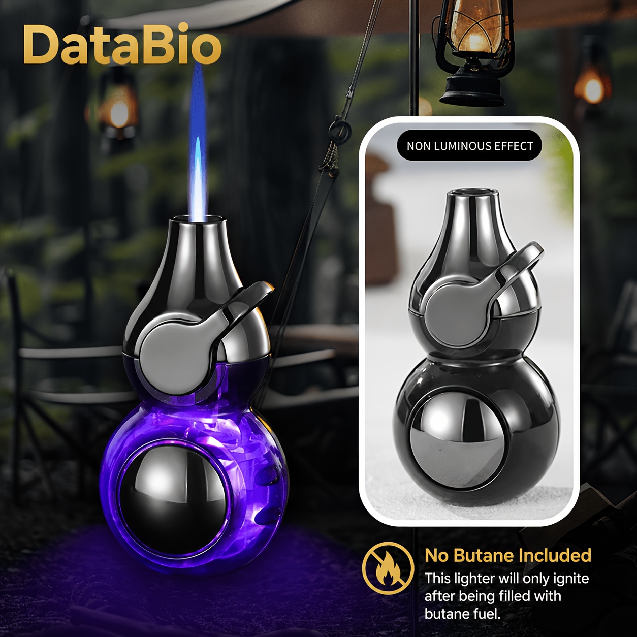 TEMU (no Butane) , Lighter, Rocker Ignition, With Transparent Gas Window, Gas Lighter, Classic Mini Portable Flashlight Lighter, Windproof Lighter,