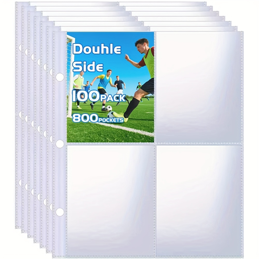 card guard 3 ring binder Cardguard 3-Ring Binder 100 9-Pocket Pages Brand New Holds 900 Plus Cards main image 1