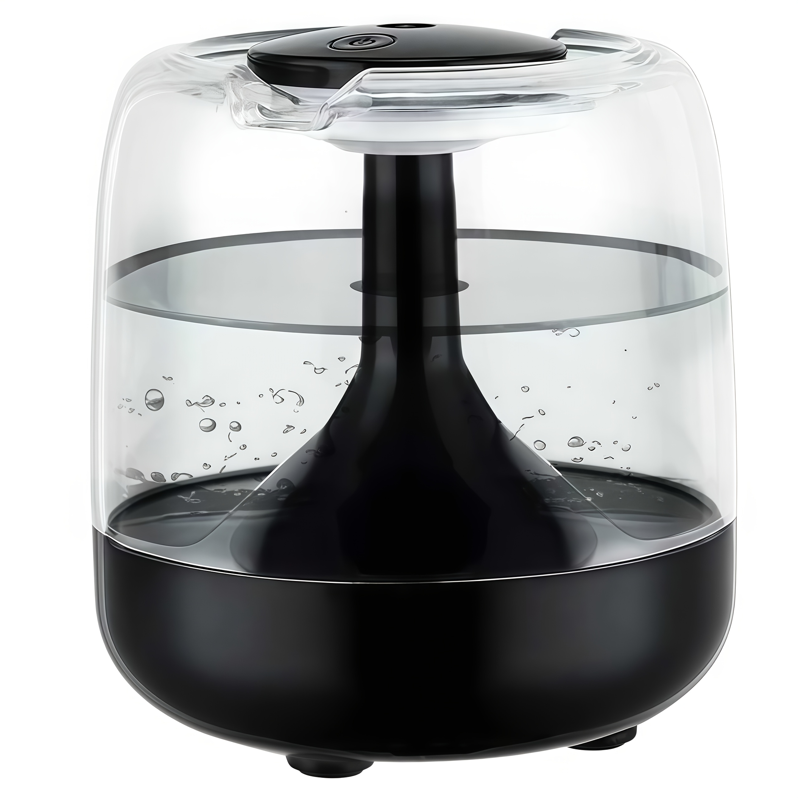 TEMU Powered Humidifier & Essential Oil Diffuser | 7 Color , , Continuous/ Mist, 650ml Large Tank, 12h Operation, Ideal For Bedroom & Home Decor,