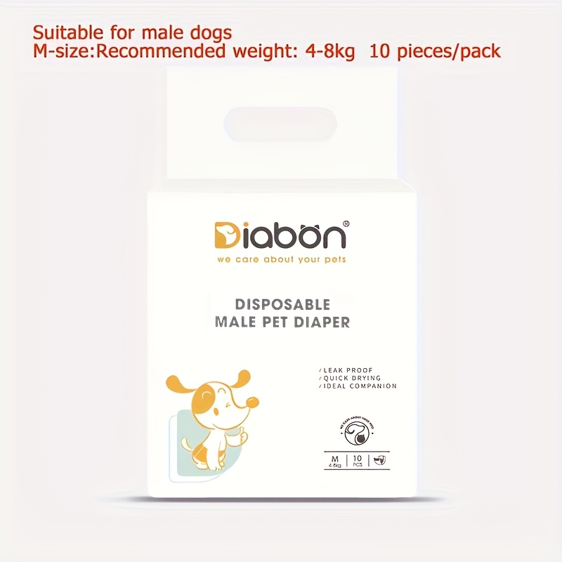 Image of Cute Fashion Diapers For Dogs, Easy To Travel, Instant Suction, Naked Wearing, Multi-directional Leak-proof, Elastic Stretch, Soft And Anti-lateral Leakage, Strong