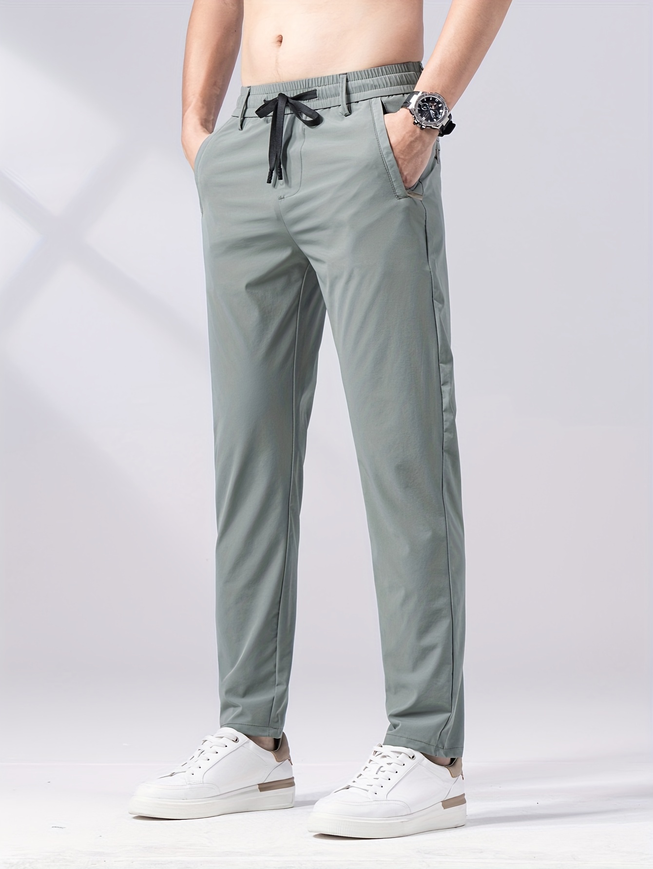 men's summer quick dry pants casual solid color 86.50