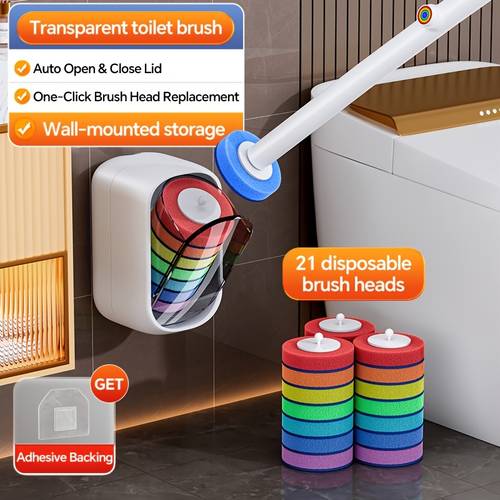 item picture brush head sold separately toilet bowl brush holder set toilet brush and holder self closing lid toilet bowl brushes holder and long handle ventilated toilet brush set for bathroom toilet bathroom accessories white