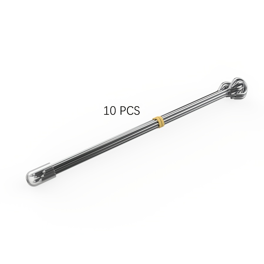 TEMU 10/20-pack 20cm Stainless Steel Skewers | Suitable For Air Fryers, Ovens, Stoves, Bbq, Picnics, Camping, Gardens, Patios, Outdoors, Vacations,