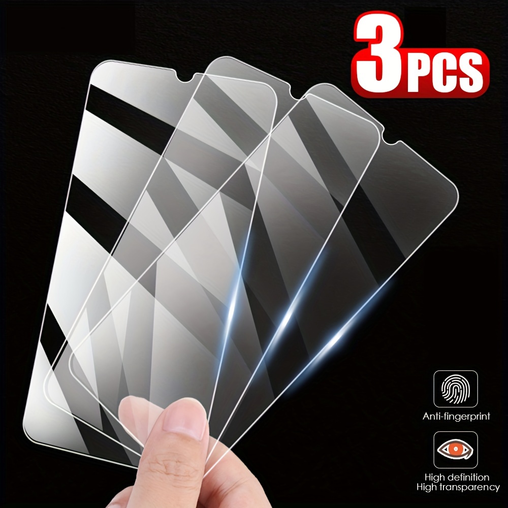 

3 Packs Clear Premium Tempered Glass Films For Xiaomi Redmi Note 13 12 11 10 Pro 10s 11s 12s Redmi 13c 12c 10c 10 12 Mi 13t Pro Screen Protector