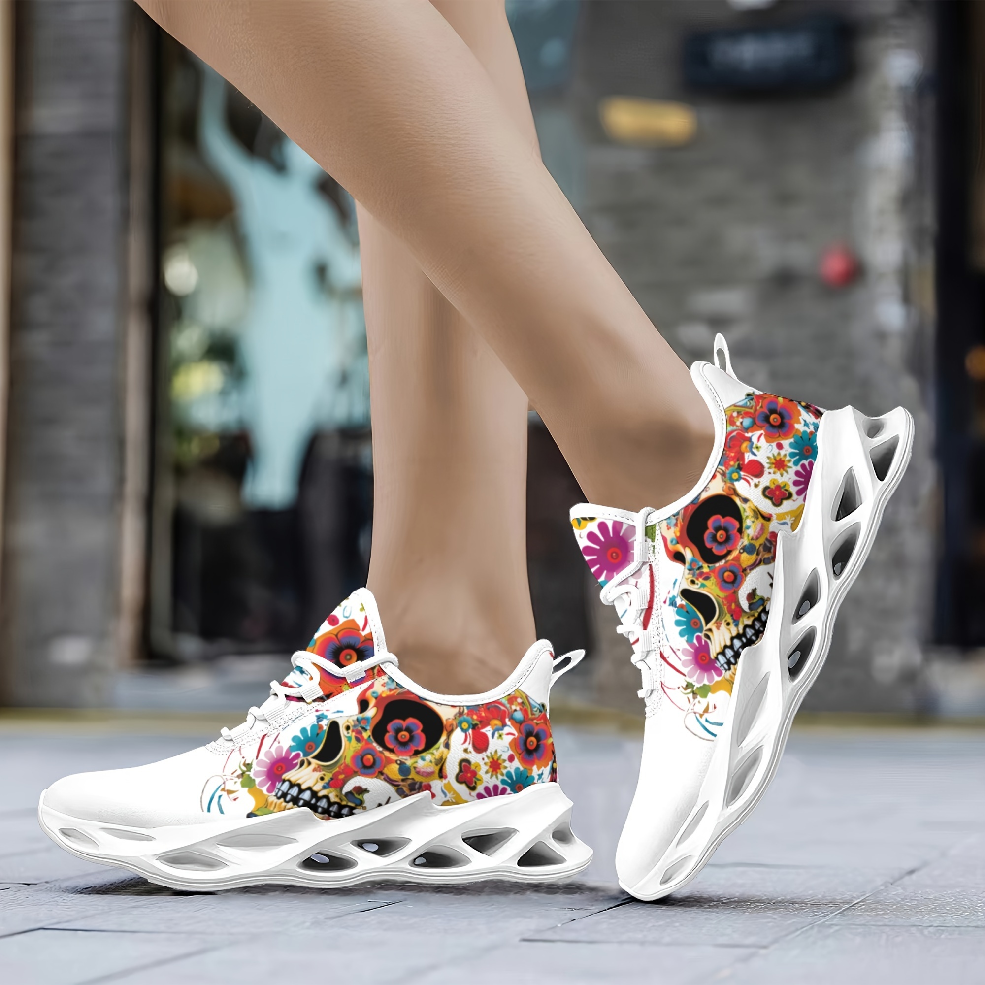 women's fashion sneakers breathable low top athletic shoes