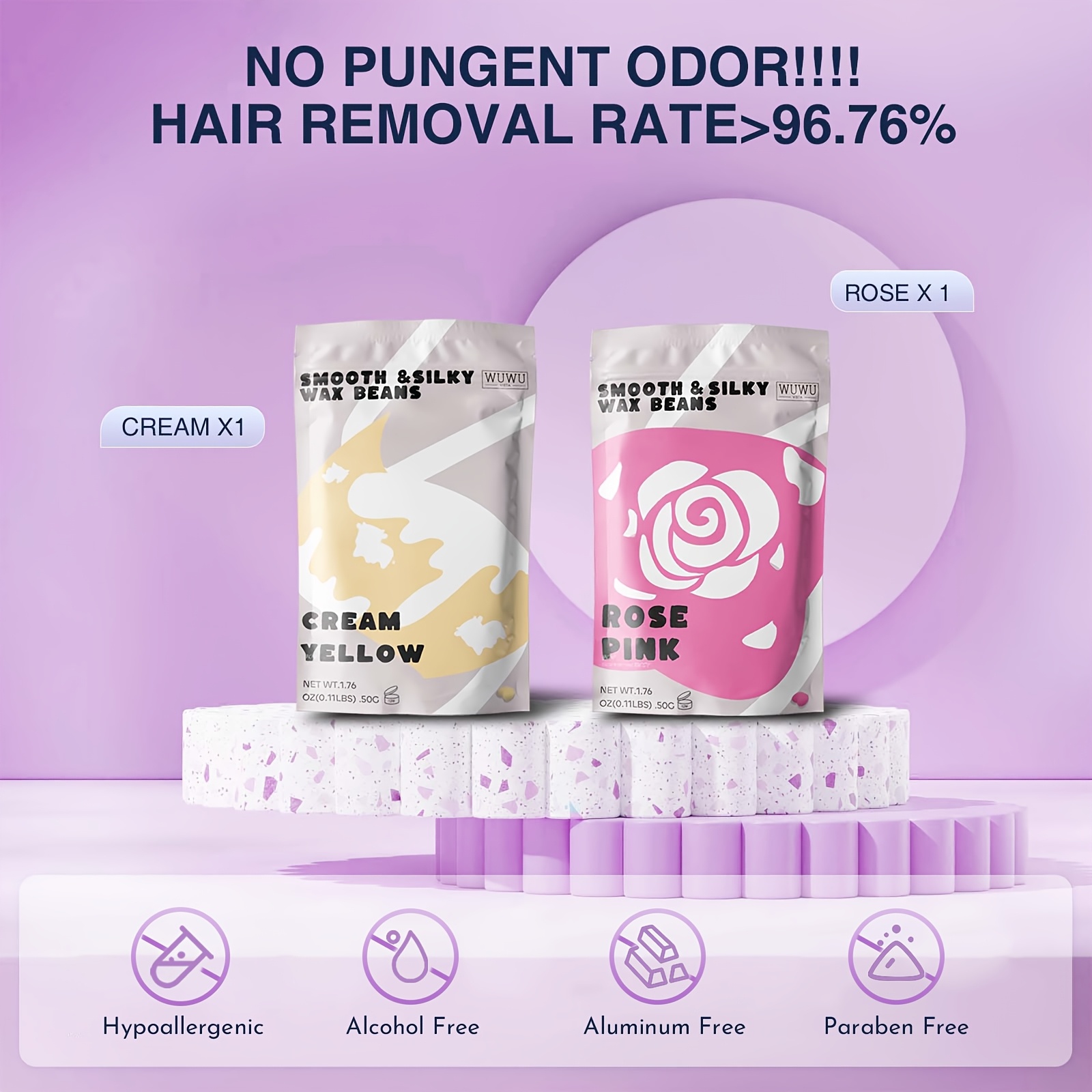 11-Piece Waxing Kit for Hair Removal