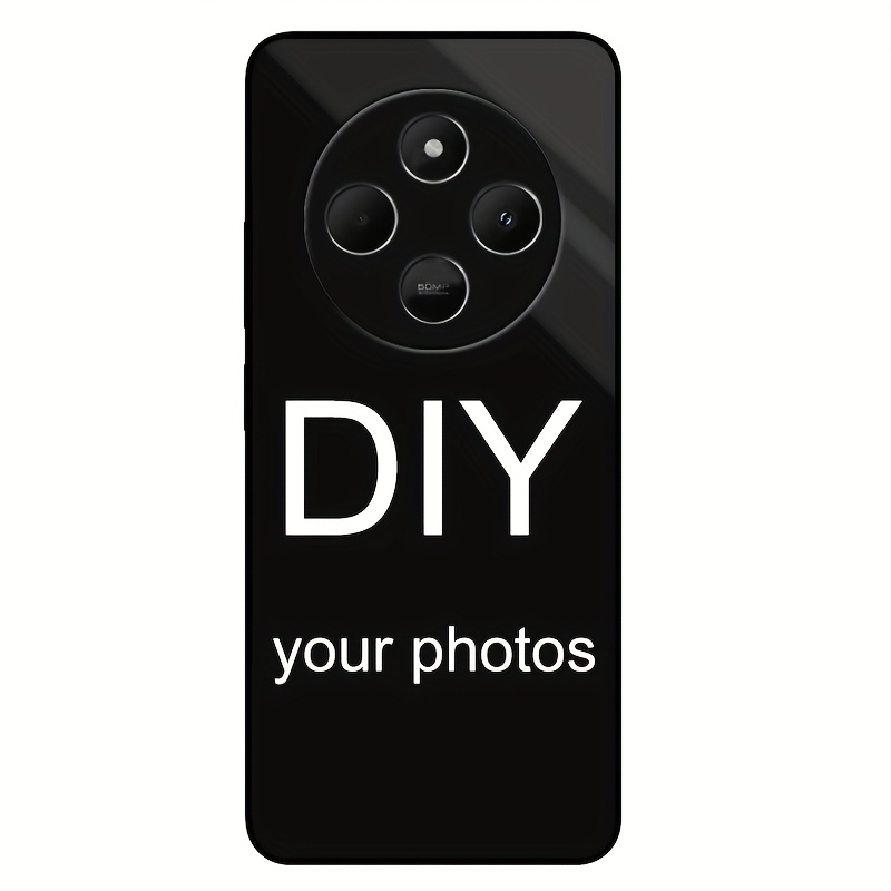 E-shop Individuelle Muster-Foto Handyhülle für Xiaomi Redmi 14C/13C/13/12C/10C mit individuellem Hintergrundbild, hochauflösendem Glaseffekt aus
