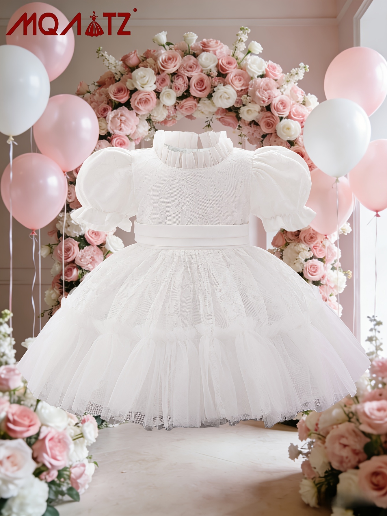 newborn tulle dress Mayoral combined tricot and 2858  Bella Sienna creating a unique end result in the form of beautiful photos Newborn Princess Baby Girl Dress