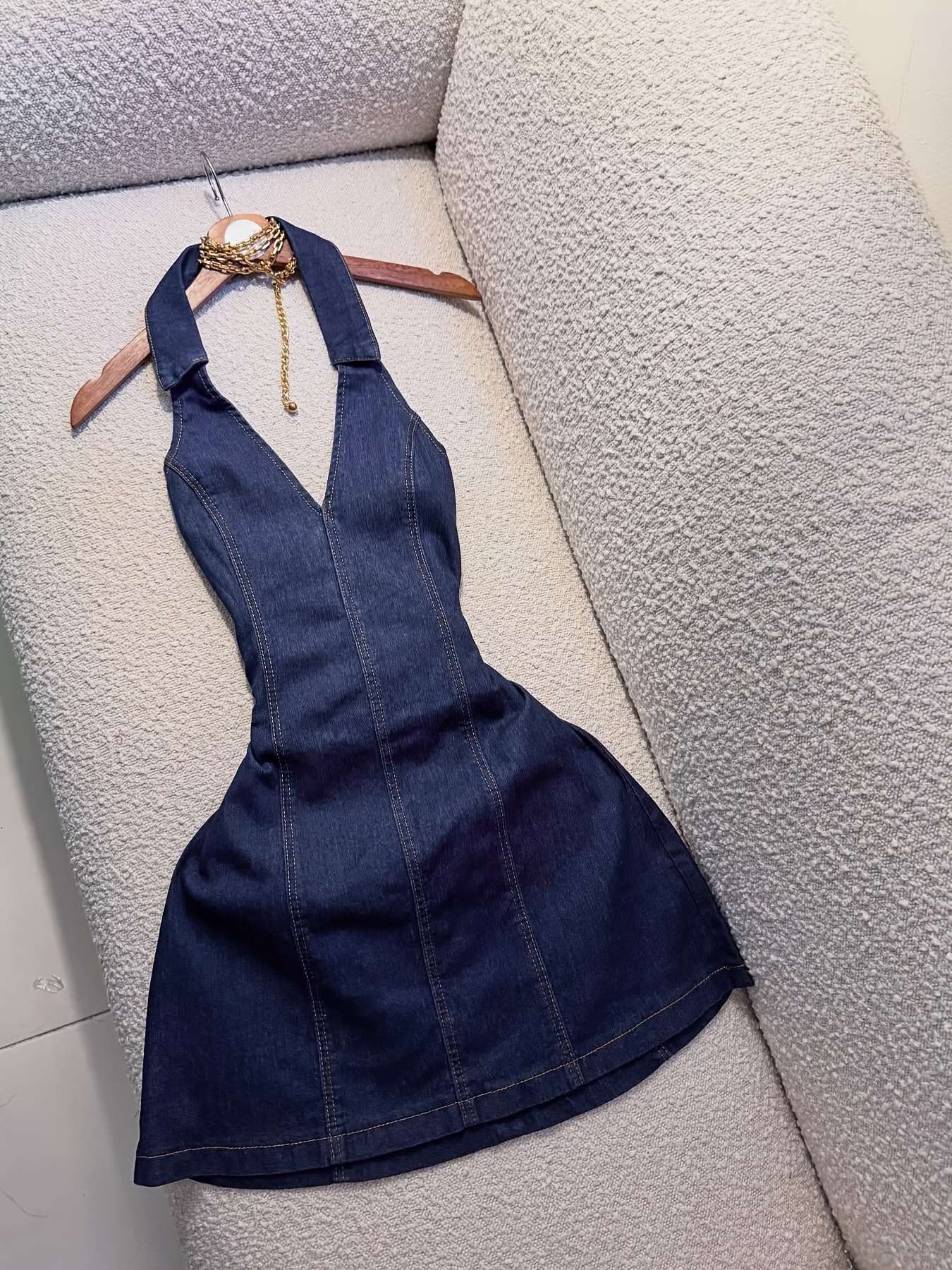 [Printed Dress