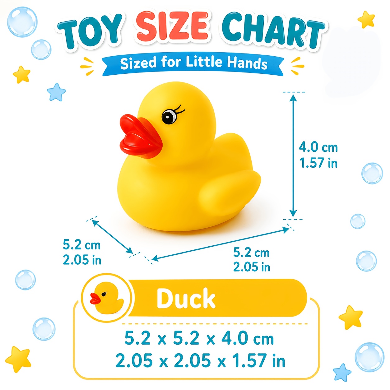4/6pcs Small Yellow Duck Baby Bath Toys