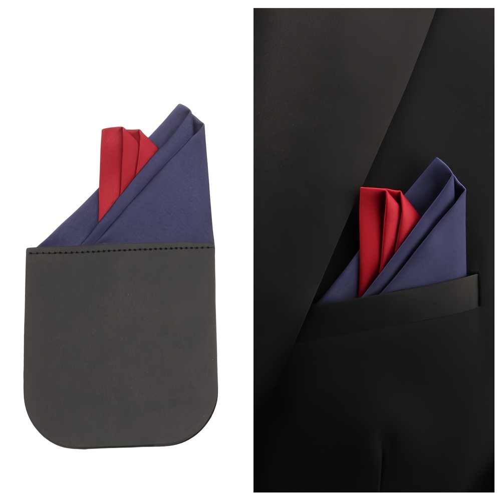 Men's Pre-formed No-Fold Pocket Square