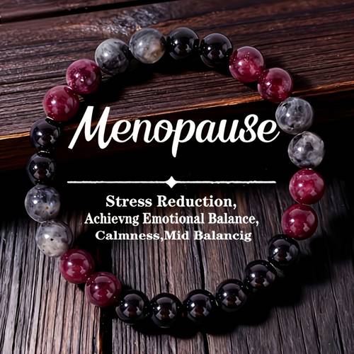 womens support bracelet crystal beads to ease irritability relaxation and restore balance stylish daily wear