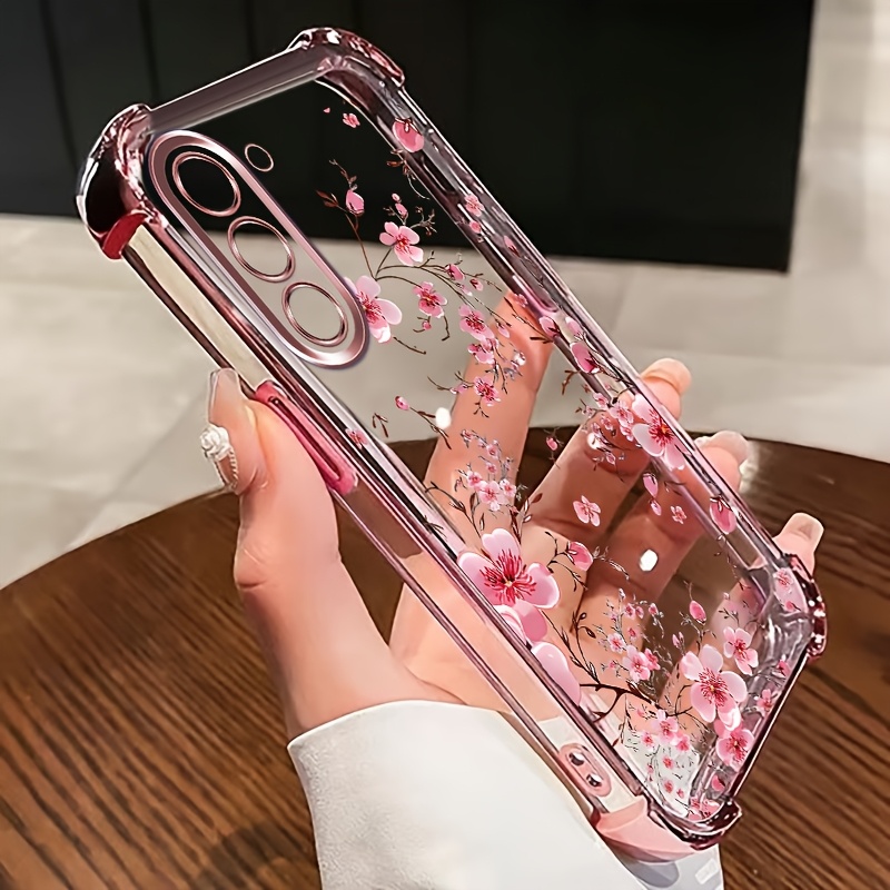 TEMU Phone Case - Adopting Reinforced Anti-drop Corners And Colorful Electroplating, Featuring Elements For S22 5g Case