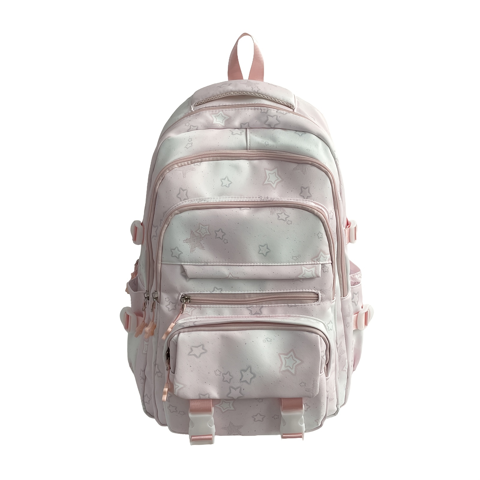 TEMU Fashionable Trendy Star-designed Backpack, Large-capacity Niche School Bag, High-value New Style Backpack