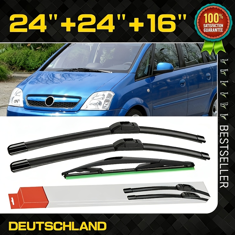 E-shop - und Heckscheibenwischer kompatibel mit Opel A X03 | Modelljahre 2003-2010