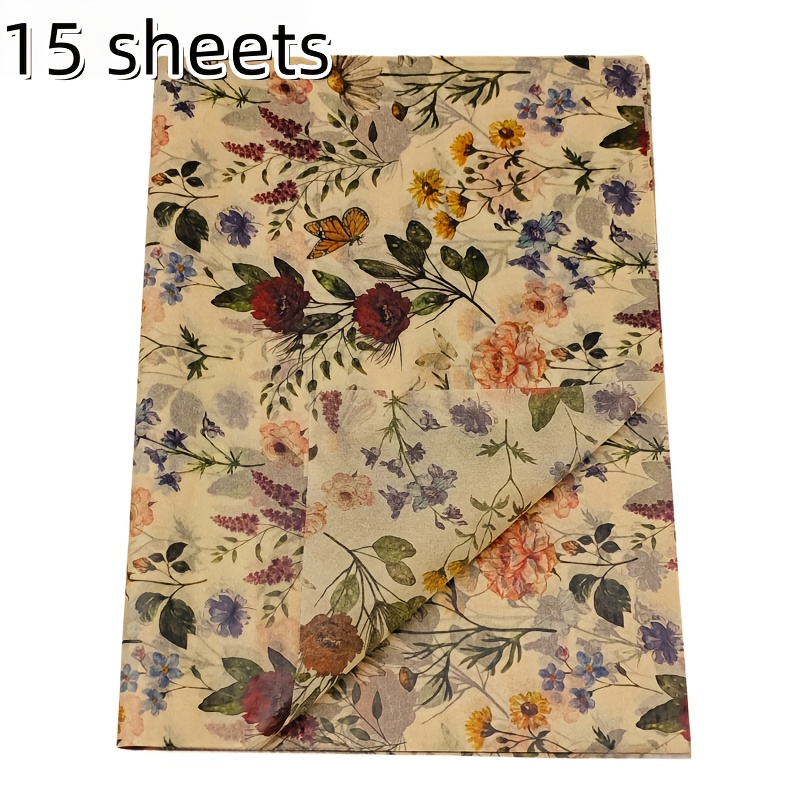 Pattern Thin Paper, 20'' X 14'' Gift Wrapping Paper, Suitable For Christmas Gifts, Birthday Gift Packaging, Bouquet Packaging, Gift Bag Filling, Party Gifts