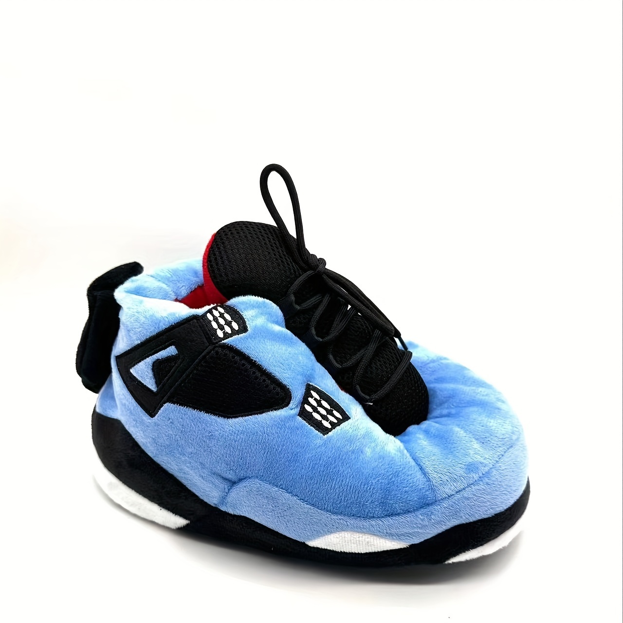 preppy casual minimalist indoor slippers with lace closure solid color round toe fabric   soft cloth insole casual daily indoor footwear for all   fall  